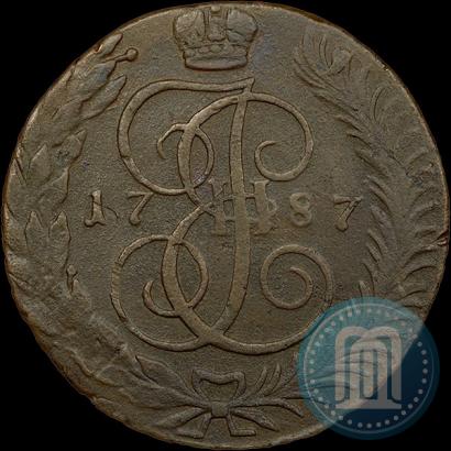 Фото 5 копеек 1787 года ТМ 