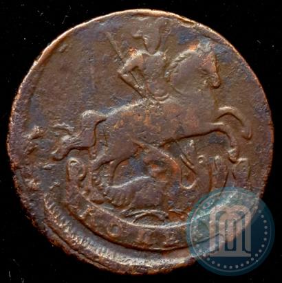 Picture 1 kopeck 1795 year ЕМ 