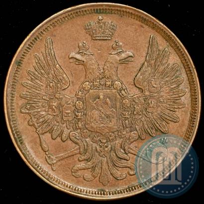 Picture 3 kopecks 1858 year ЕМ 