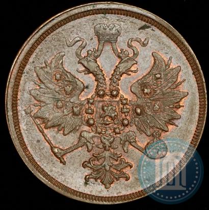 Фото 3 копейки 1860 года ЕМ 