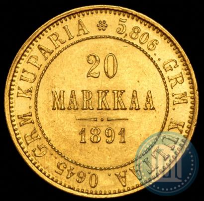 Фото 20 марок 1891 года L 