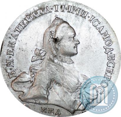 Picture 1 rouble 1762 year ММД-ДМ 