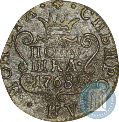 Фото Полушка 1768 года КМ 