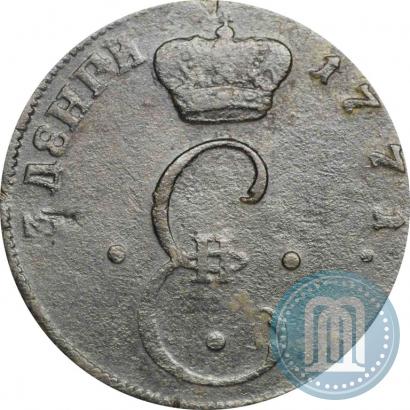 Фото Пара - 3 денги 1771 года S "Большой орел"