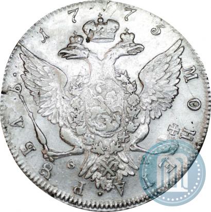 Фото 1 рубль 1773 года СПБ-ФЛ 