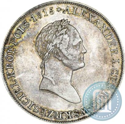 Фото 5 злотых 1829 года FH 