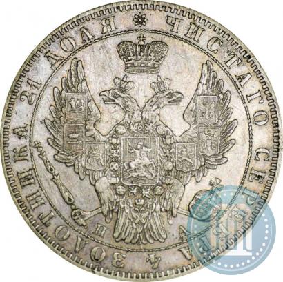 Фото 1 рубль 1849 года СПБ-ПА 