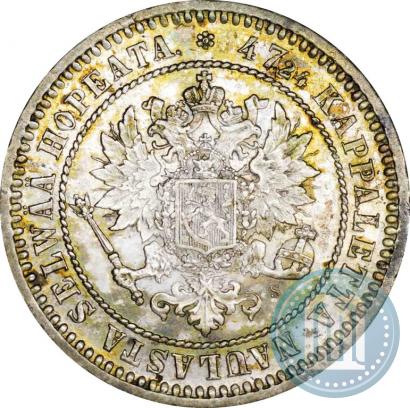 Picture 2 markkaa 1870 year S 