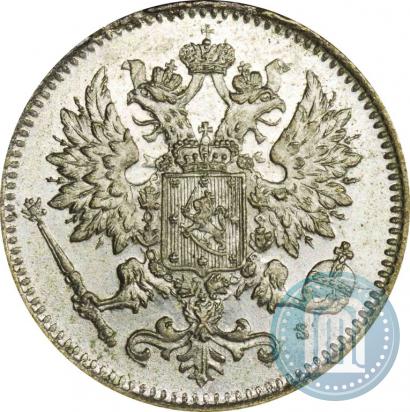 Picture 25 pennia 1875 year S 