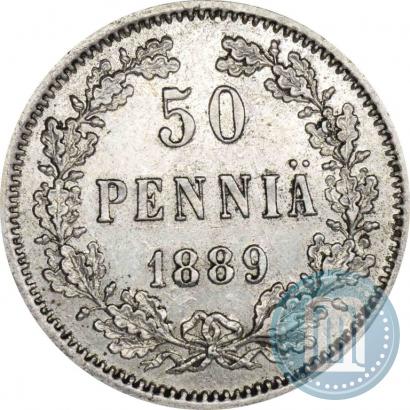 Picture 50 pennia 1889 year L 