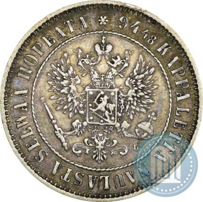 Picture 1 markka 1890 year L 