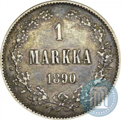 Picture 1 markka 1890 year L 