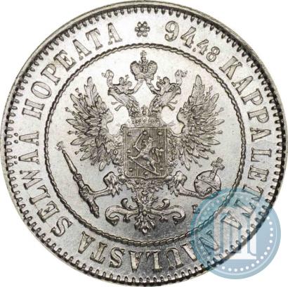 Picture 1 markka 1892 year L 