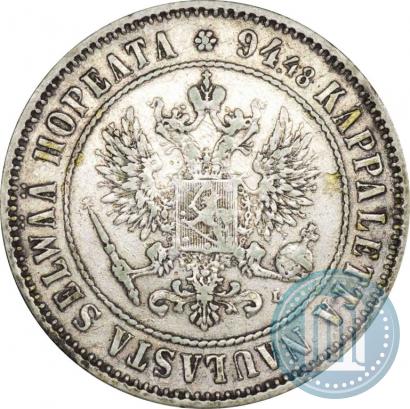 Picture 1 markka 1893 year L 