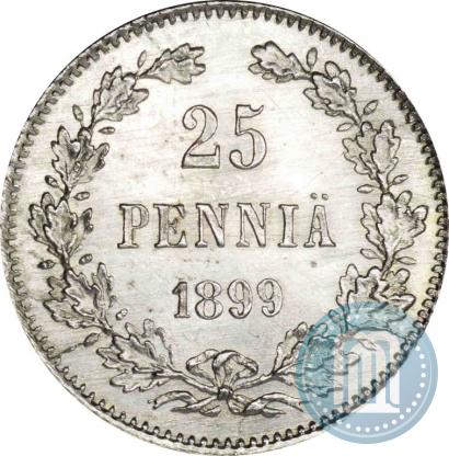 Фото 25 пенни 1899 года L 