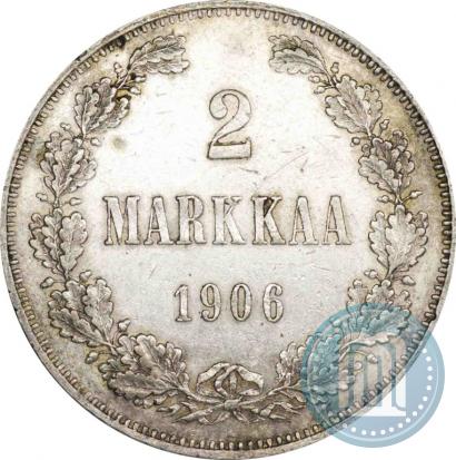 Picture 2 markkaa 1906 year L 