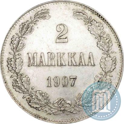 Picture 2 markkaa 1907 year L 