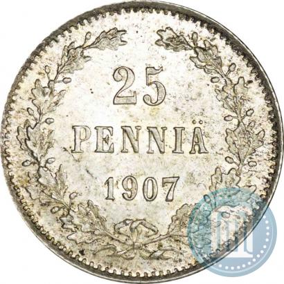 Фото 25 пенни 1907 года L 