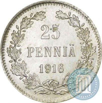 Фото 25 пенни 1916 года S 