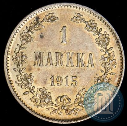 Picture 1 markka 1915 year S 