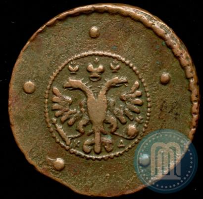 Фото 5 копеек 1727 года КД 
