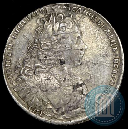 Picture 1 rouble 1727 year  "Petersburg type"