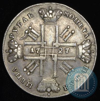 Picture 1 rouble 1727 year  "Petersburg type"