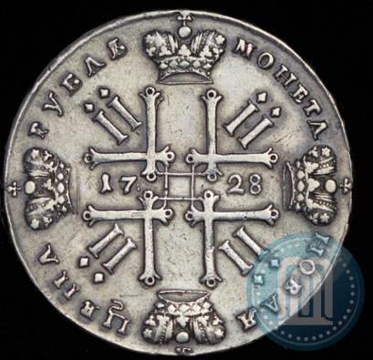 Фото 1 рубль 1728 года  "Тип 1728"