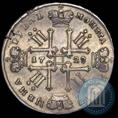 Picture 1 rouble 1728 year  "Type of 1728"