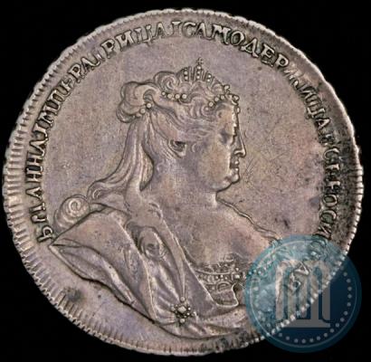 Фото 1 рубль 1738 года  "Петербургский тип"