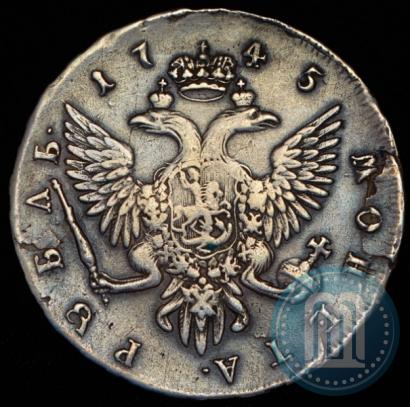 Picture 1 rouble 1745 year СПБ 