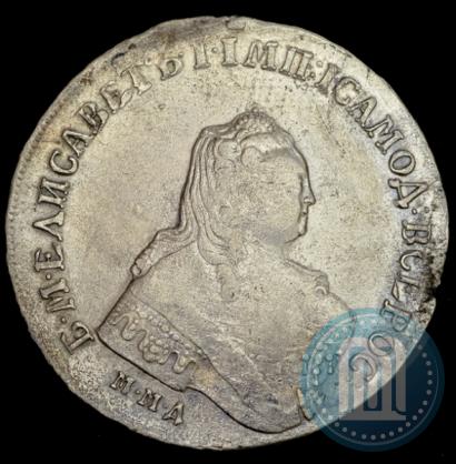 Picture 1 rouble 1754 year ММД-МБ 