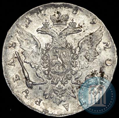 Picture 1 rouble 1759 year СПБ-ЯI 