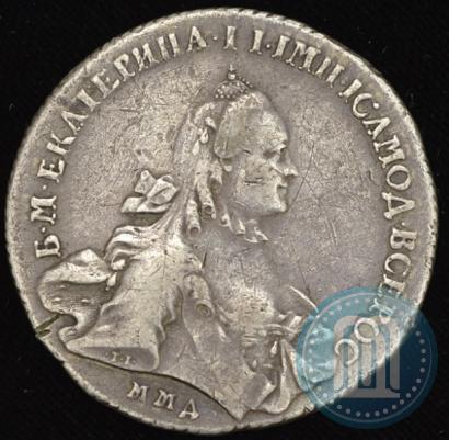 Фото 1 рубль 1762 года ММД-ДМ 