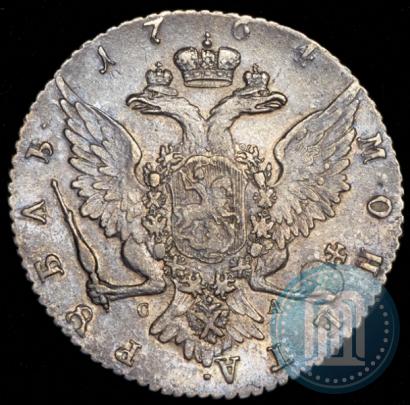 Фото 1 рубль 1764 года СПБ-СА 