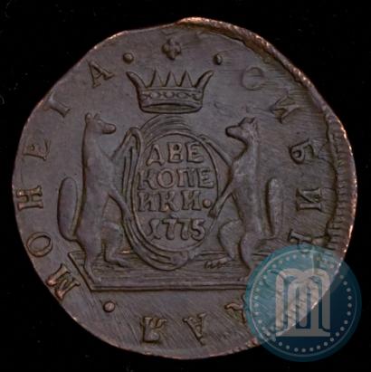 Picture 2 kopecks 1775 year КМ 