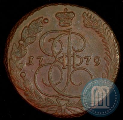 Фото 5 копеек 1779 года ЕМ 