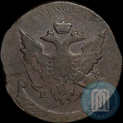 Фото 5 копеек 1793 года ЕМ "Павловский перечекан"