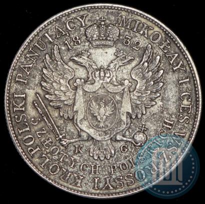 Picture 5 złotych 1832 year KG 