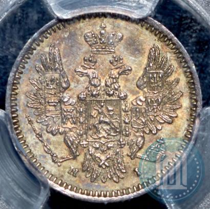 Picture 5 kopecks 1855 year СПБ-НІ 