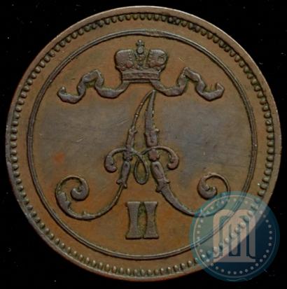 Picture 10 pennia 1867 year  