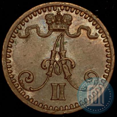 Picture 1 penni 1869 year  