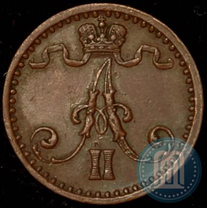 Фото 1 пенни 1871 года  