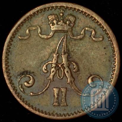 Фото 1 пенни 1872 года  