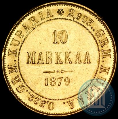 Picture 10 markkaa 1879 year S 