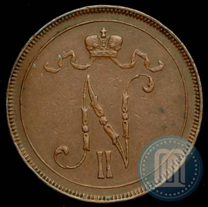 Фото 10 пенни 1897 года  