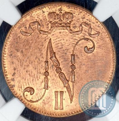 Picture 5 pennia 1916 year  