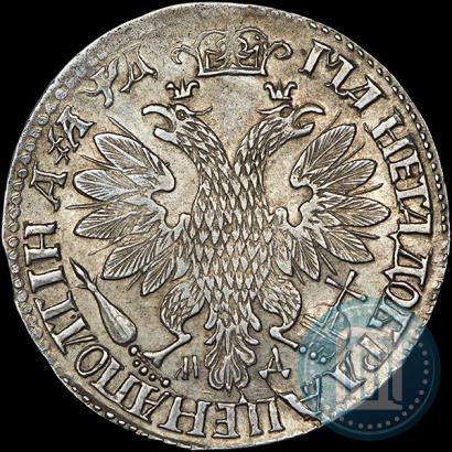 Picture Poltina 1704 year МД "Portrait by F. Alekseev"