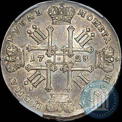 Picture 1 rouble 1728 year  "Type of 1728"