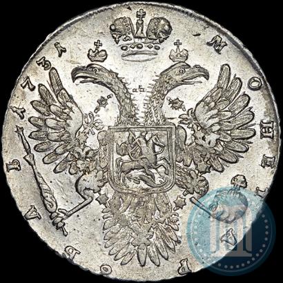 Фото 1 рубль 1731 года  